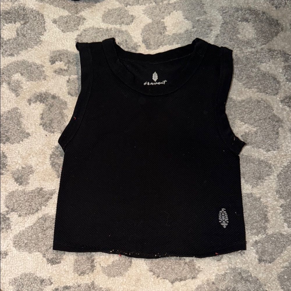 Free people movement black tank